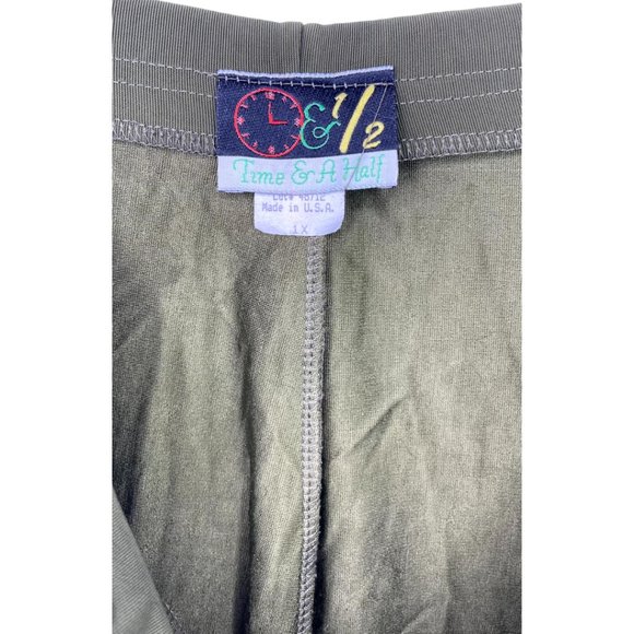 Green Maxi Skirt Size:1X - Picture 2 of 3